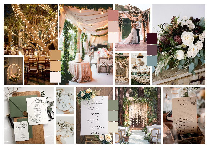 moodboard mariage définir le style 